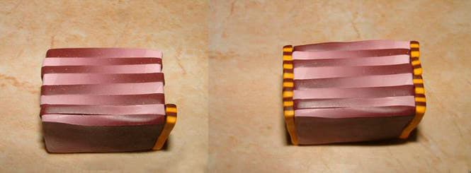 Яркий браслет из полимерной глины своими руками