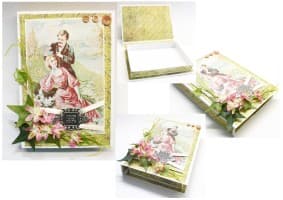 коробка из бумаги своими руками