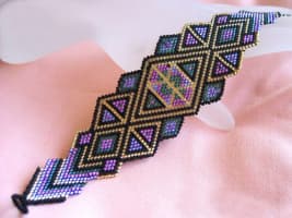 браслеты из бисера со схемами