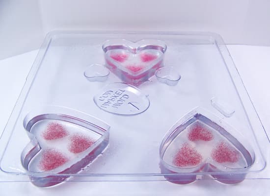 Мыло «Сердце» из мыльной основы