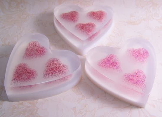 Мыло «Сердце» из мыльной основы