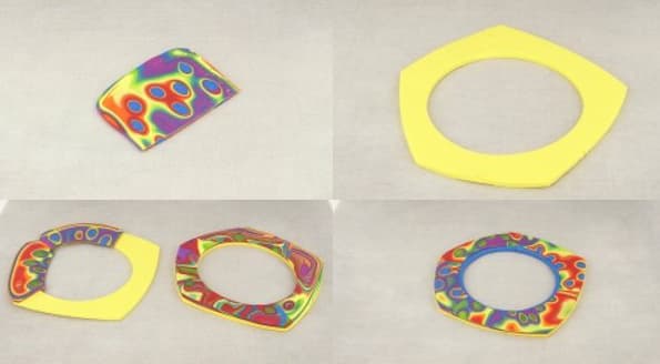 Подставки из пластики