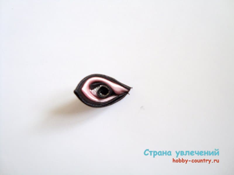Изготовление заколки канзаши своими руками