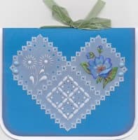 шаблон для пергамано открытка