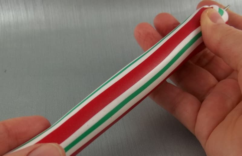 Бусины «Конфетка» из полимерной глины