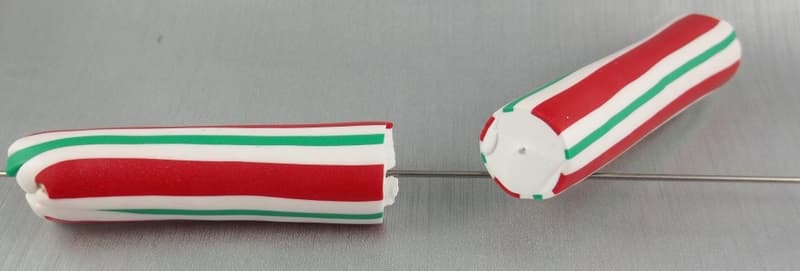 Бусины «Конфетка» из полимерной глины