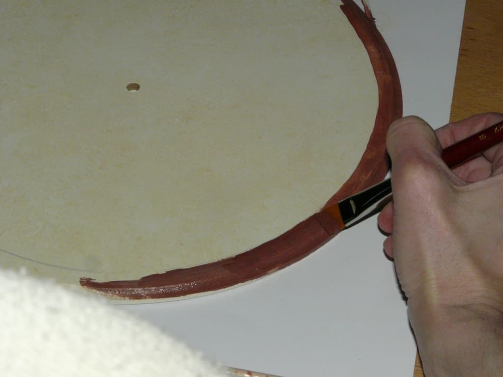 Декупаж настенных часов