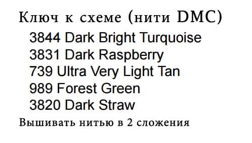 Вышивка игольницы схема