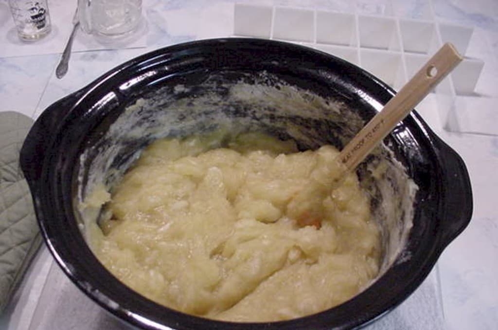 Мыло «Молоко, мед и корица» горячим способом.