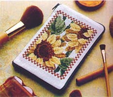 Схема для вышивки: подсолнух