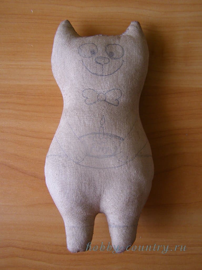 Кофейный котик-именинник